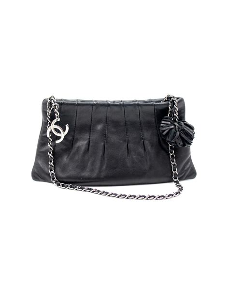 pochette nera chanel|Chanel handbags for men.